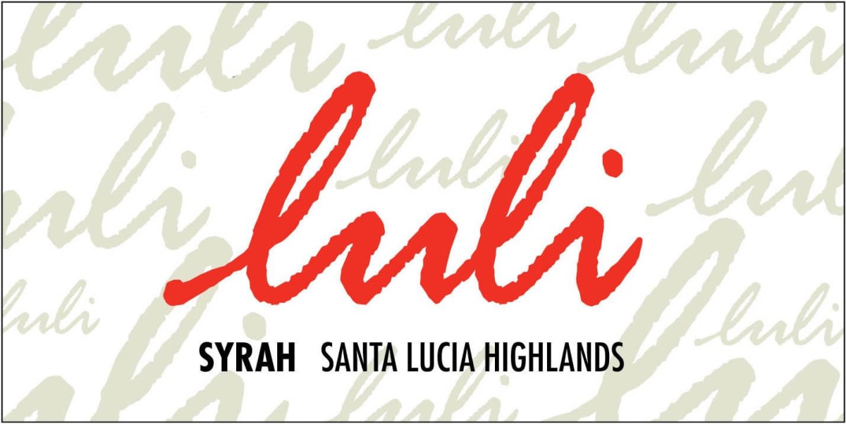 Luli Syrah 2014 Front Label