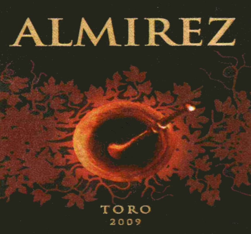 Teso la Monja Almirez 2009 Front Label
