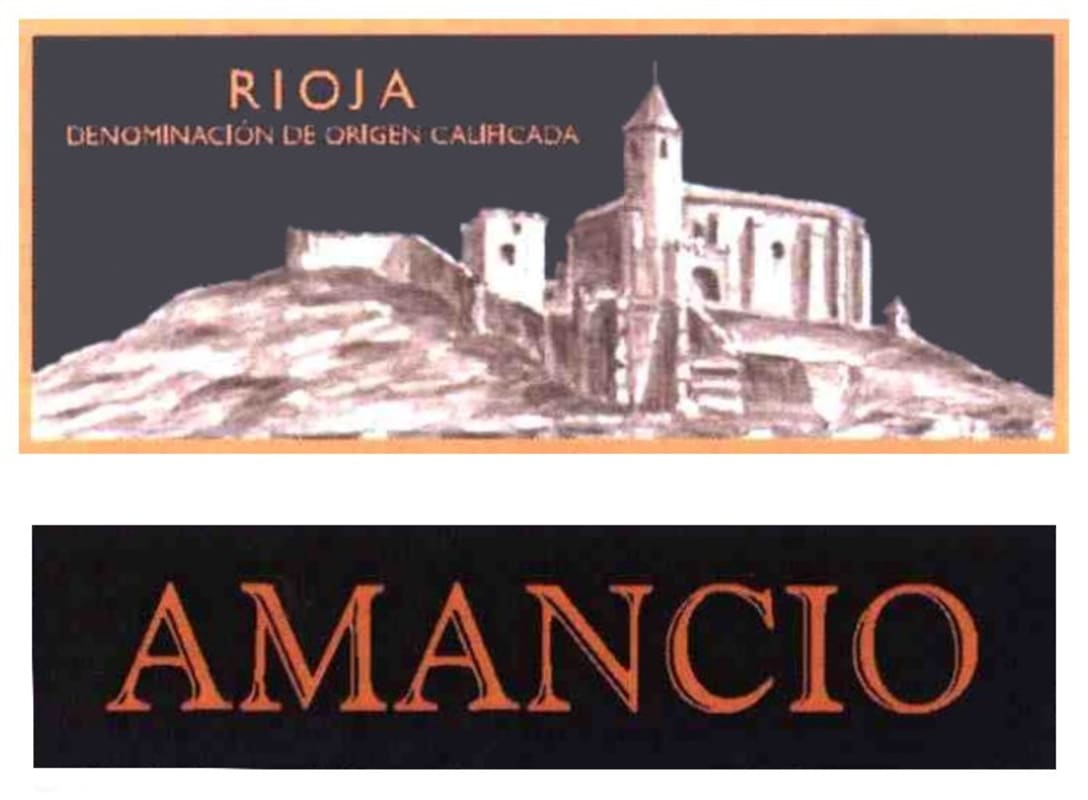 Sierra Cantabria Amancio 2005 Front Label