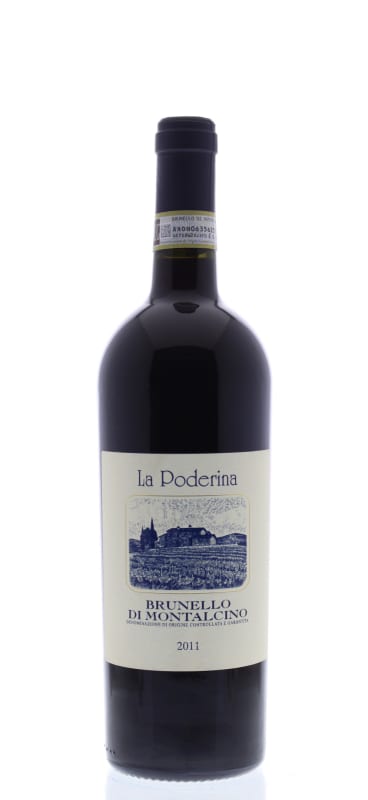 La Poderina Brunello di Montalcino 2011 Front Bottle Shot