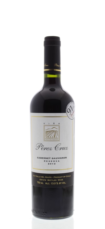 Perez Cruz Reserva Cabernet Sauvignon 2013 Front Bottle Shot