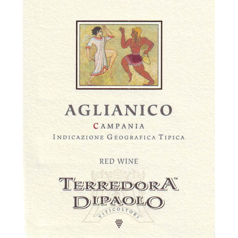 Terredora di Paolo Aglianico Campania 2013 Front Label