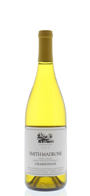 Smith Madrone Chardonnay 2013 Front Bottle Shot
