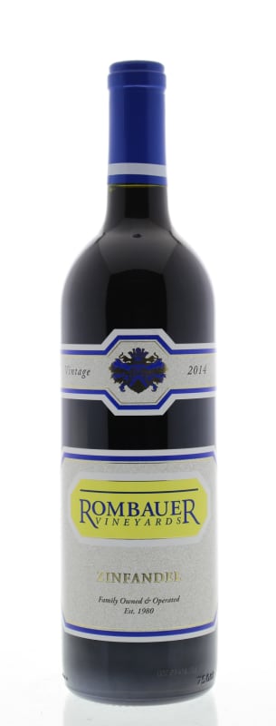 Rombauer California Zinfandel 2014 Front Bottle Shot