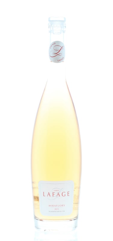 Domaine Lafage Miraflors Rose 2015 Front Bottle Shot