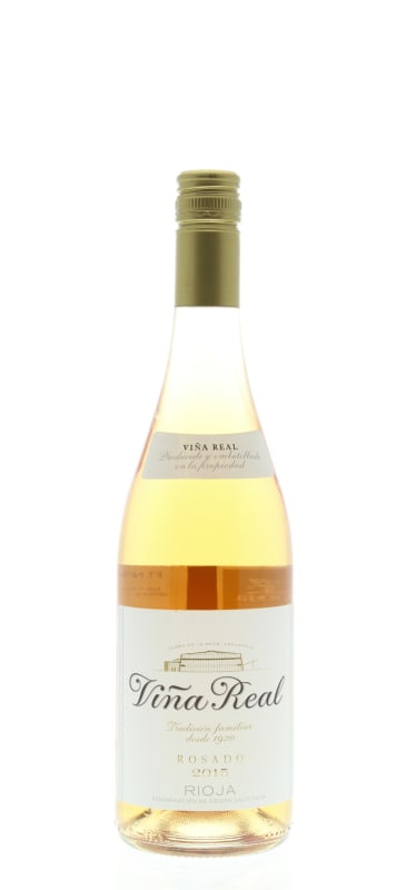 Vina Real Rosado 2015 Front Bottle Shot