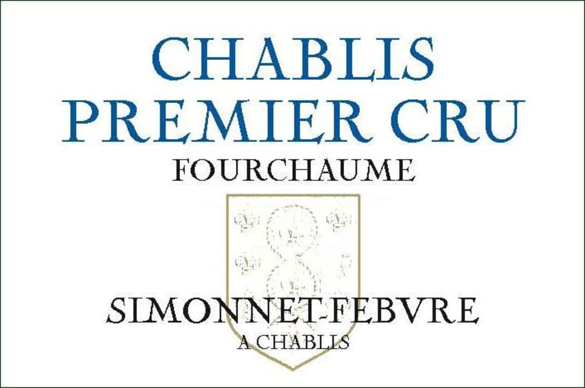 Simonnet-Febvre Chablis Fourchaume Premier Cru 2011 Front Label