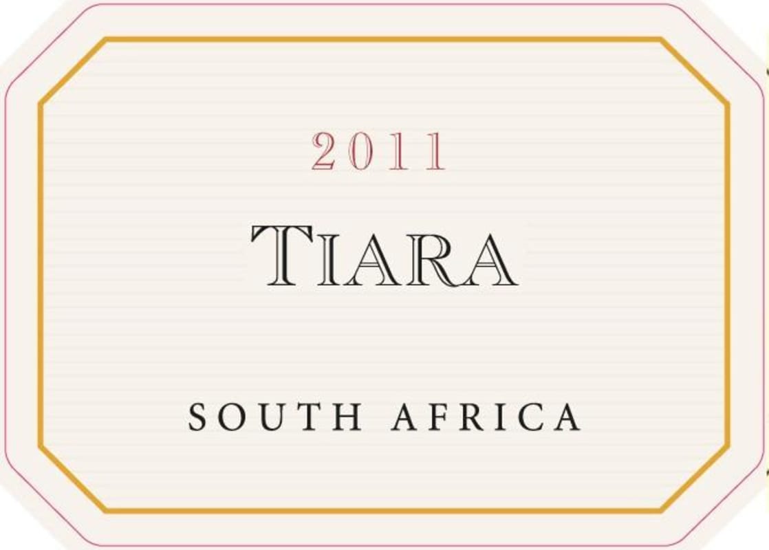 Simonsig Tiara 2011 Front Label