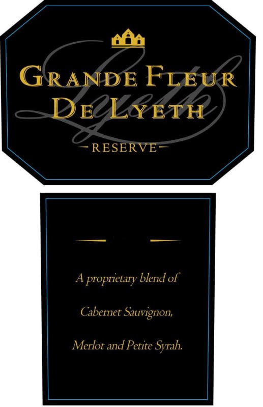 Lyeth Grande Fleur de Lyeth Reserve Red 2012 Front Label