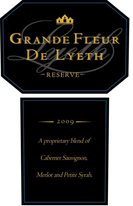 Lyeth Grande Fleur de Lyeth Reserve Red 2009 Front Label