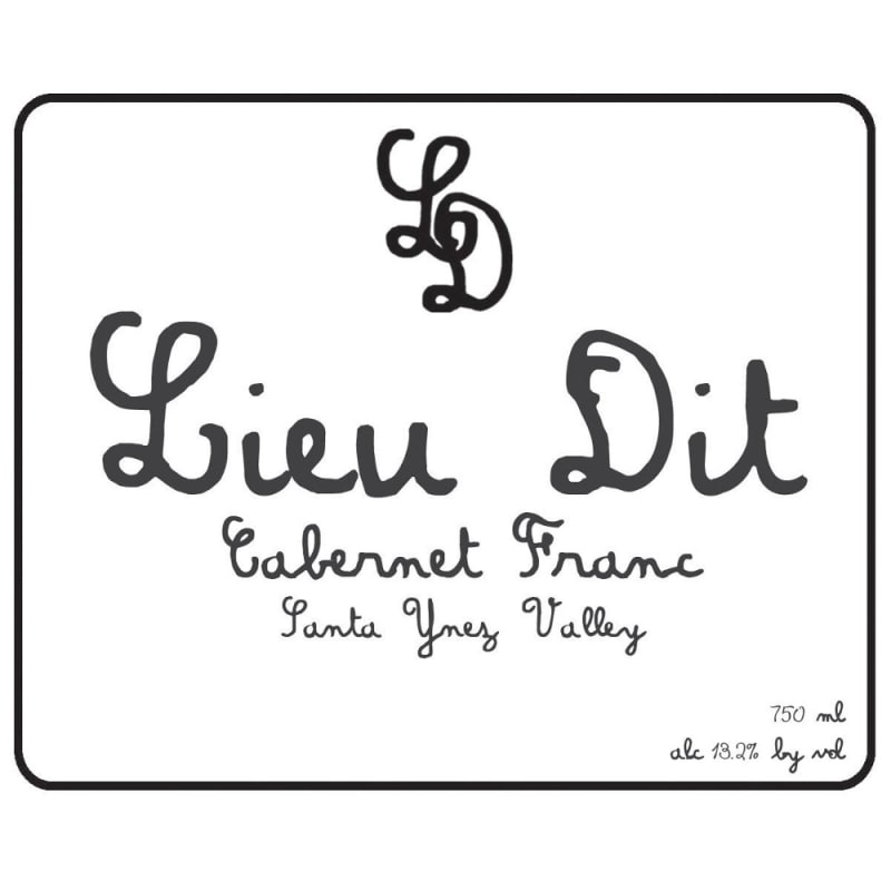 Lieu Dit Cabernet Franc 2013 Front Label