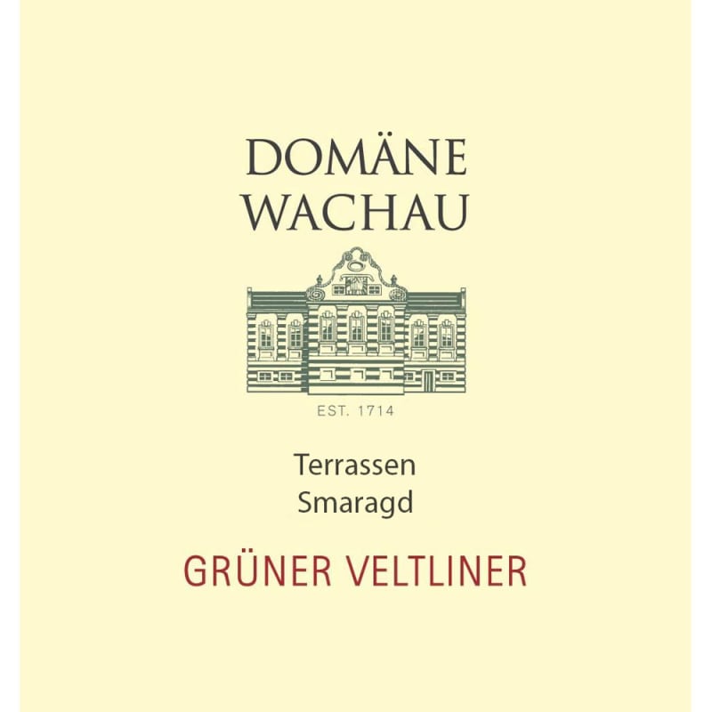Domane Wachau Terrassen Smaragd Gruner Veltliner 2014 Front Label