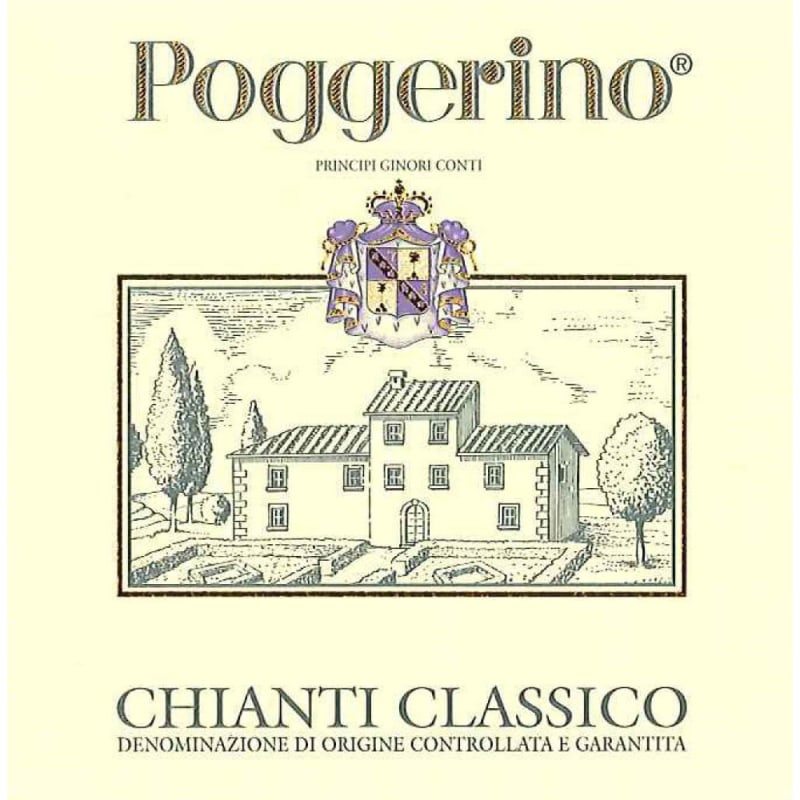 Poggerino Chianti Classico 2013 Front Label