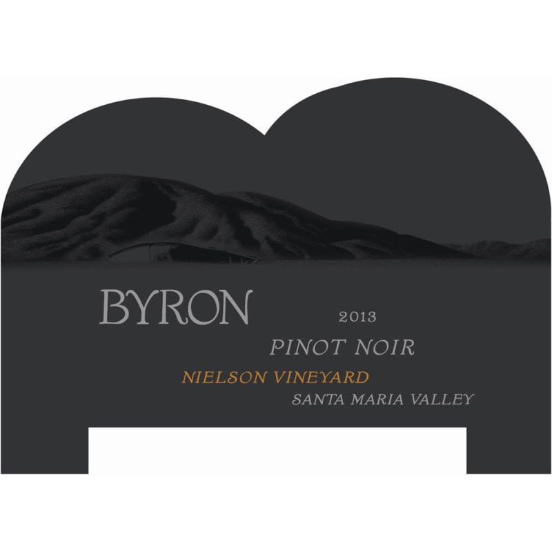 Byron Nielson Vineyard Pinot Noir 2013 Front Label