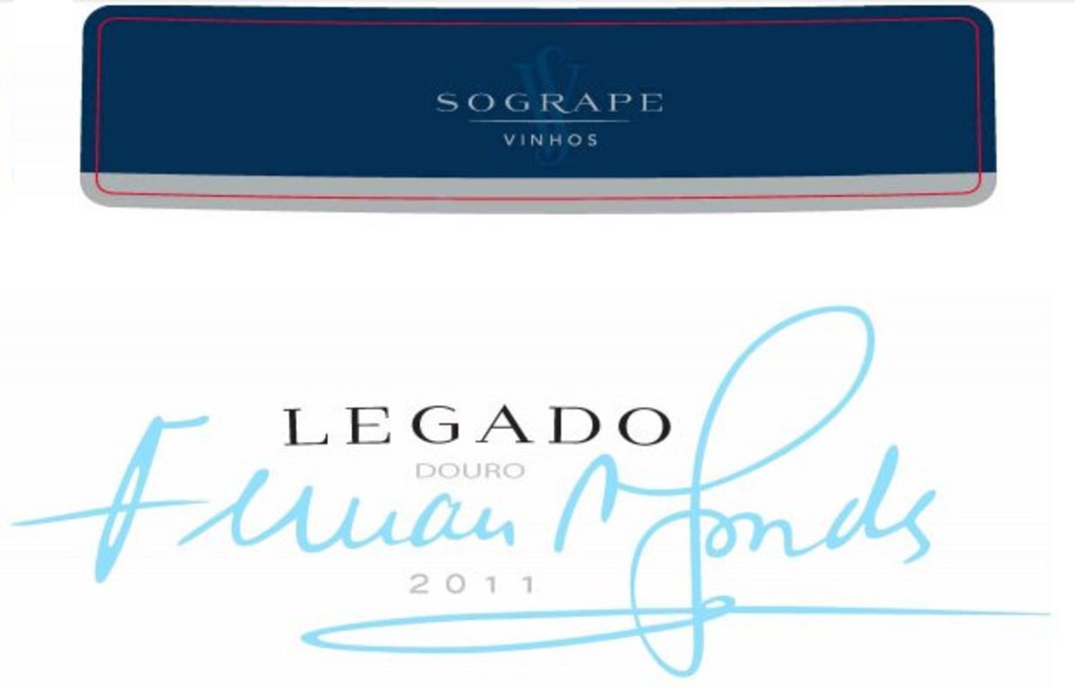 Sogrape Legado Fernando Guedes 2011 Front Label