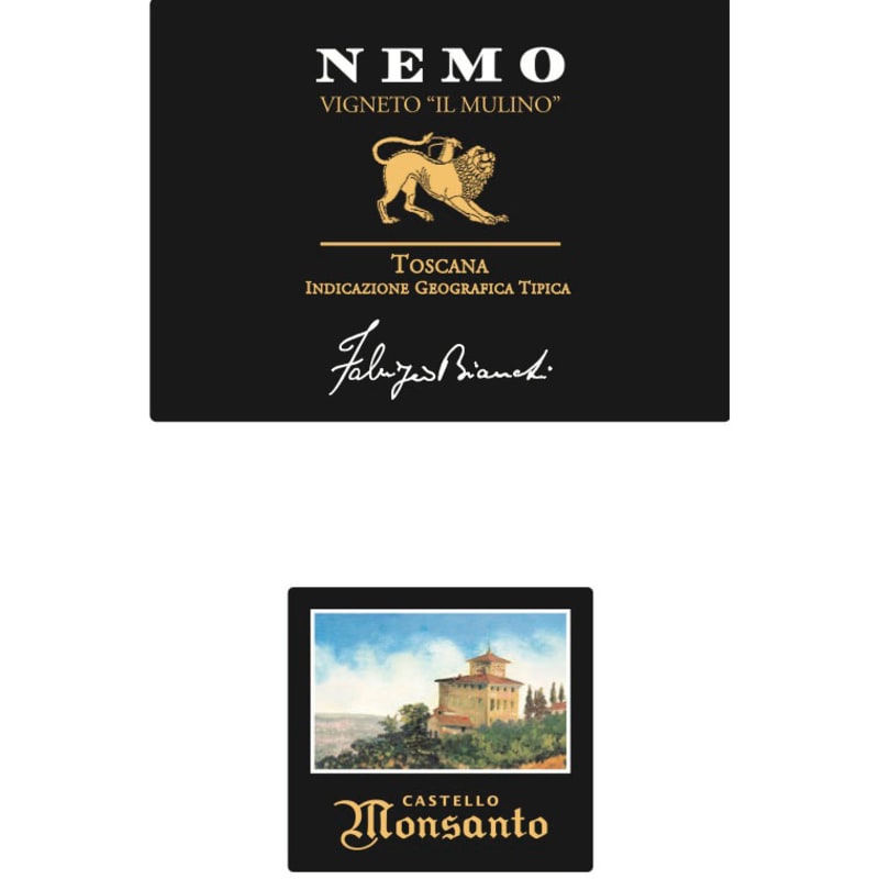 Castello di Monsanto Nemo 2007 Front Label
