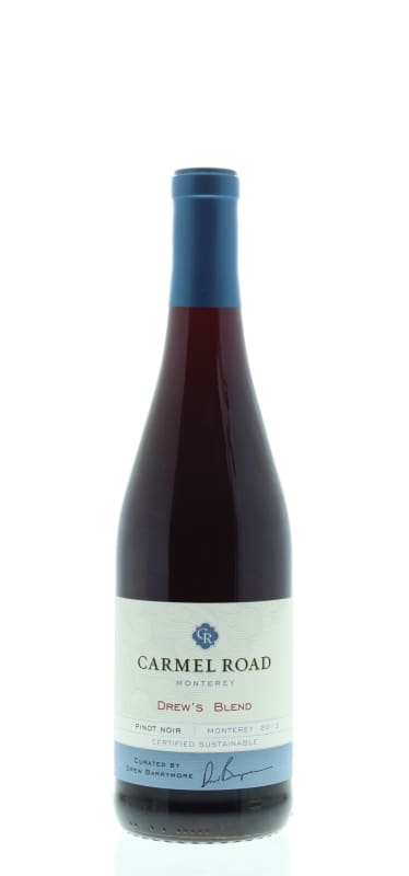 Carmel Road Drew's Blend Pinot Noir 2013 Front Bottle Shot