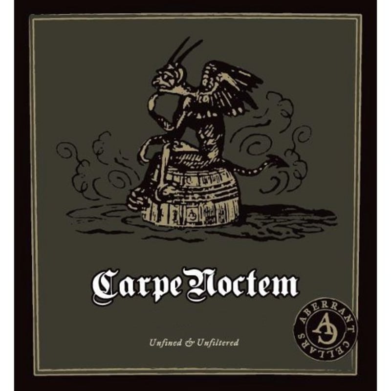Aberrant Cellars Carpe Noctem Pinot Noir 2011 Front Label