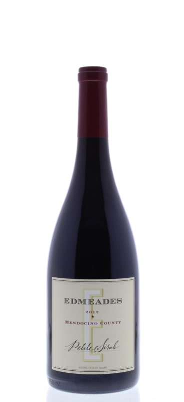 Edmeades Petite Sirah 2012 Front Bottle Shot