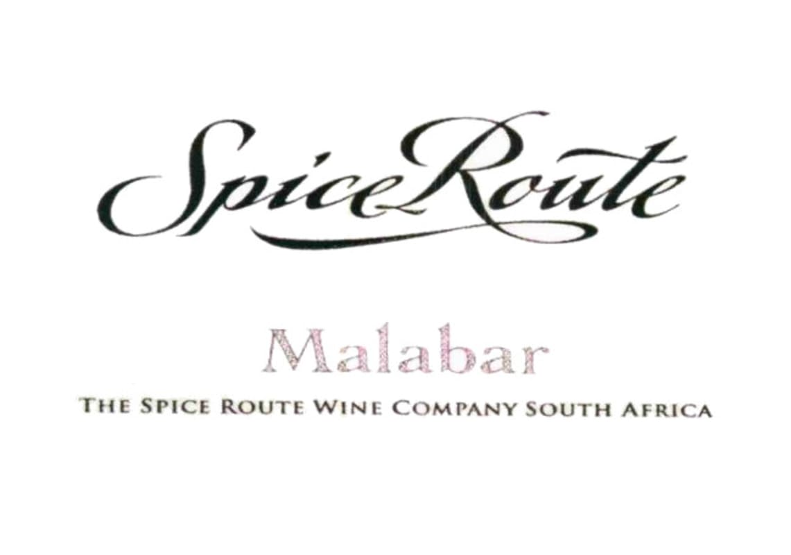 Spice Route Malabar 2004 Front Label