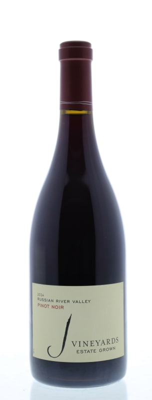 J Vineyards Russian River Pinot Noir 2014 Front Bottle Shot
