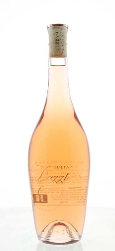 Long Shadows Vintners Julia's Dazzle Rose 2015 Front Bottle Shot