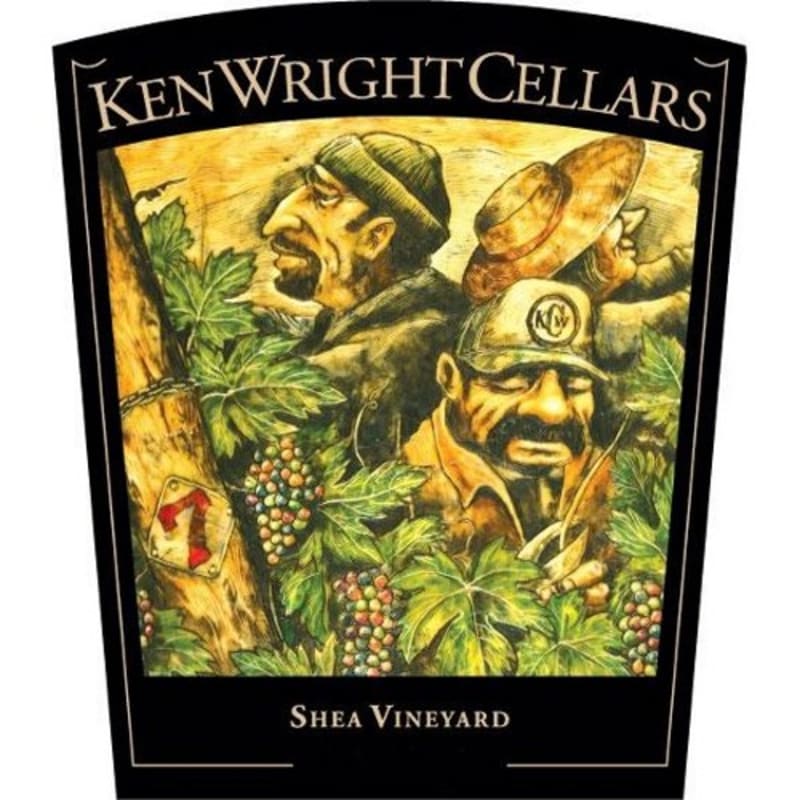 Ken Wright Cellars Shea Vineyard Pinot Noir 2012 Front Label
