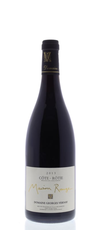 Georges Vernay Cote-Rotie Maison Rouge 2013 Front Bottle Shot