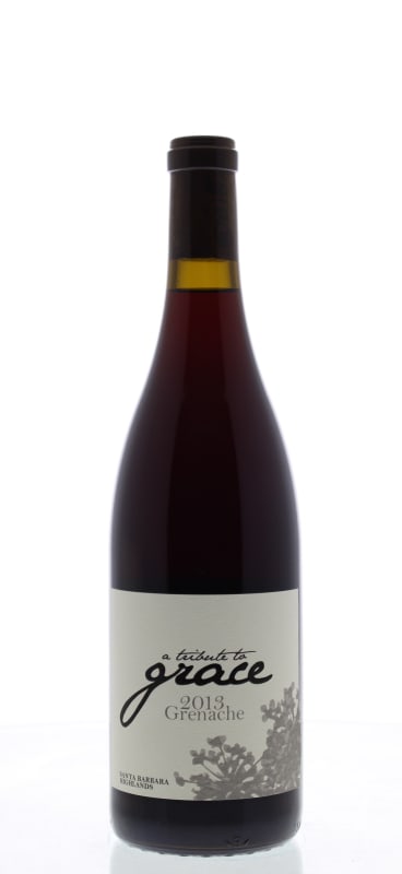A Tribute to Grace Santa Barbara Highlands Vineyard Grenache 2013 Front Bottle Shot