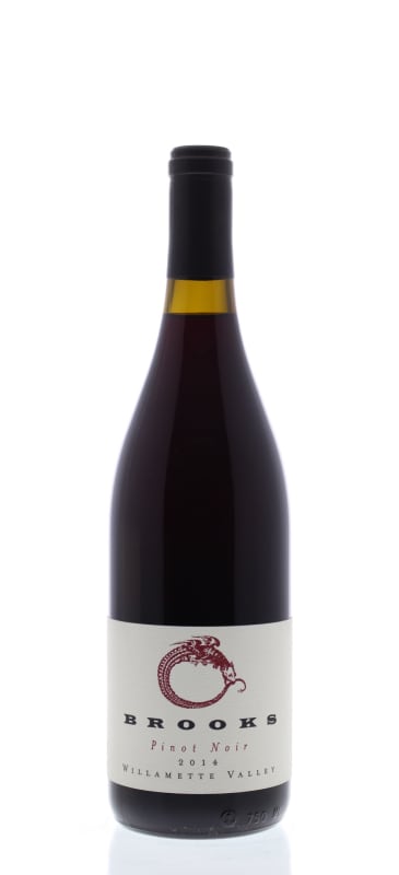 Brooks Willamette Valley Pinot Noir 2014 Front Bottle Shot