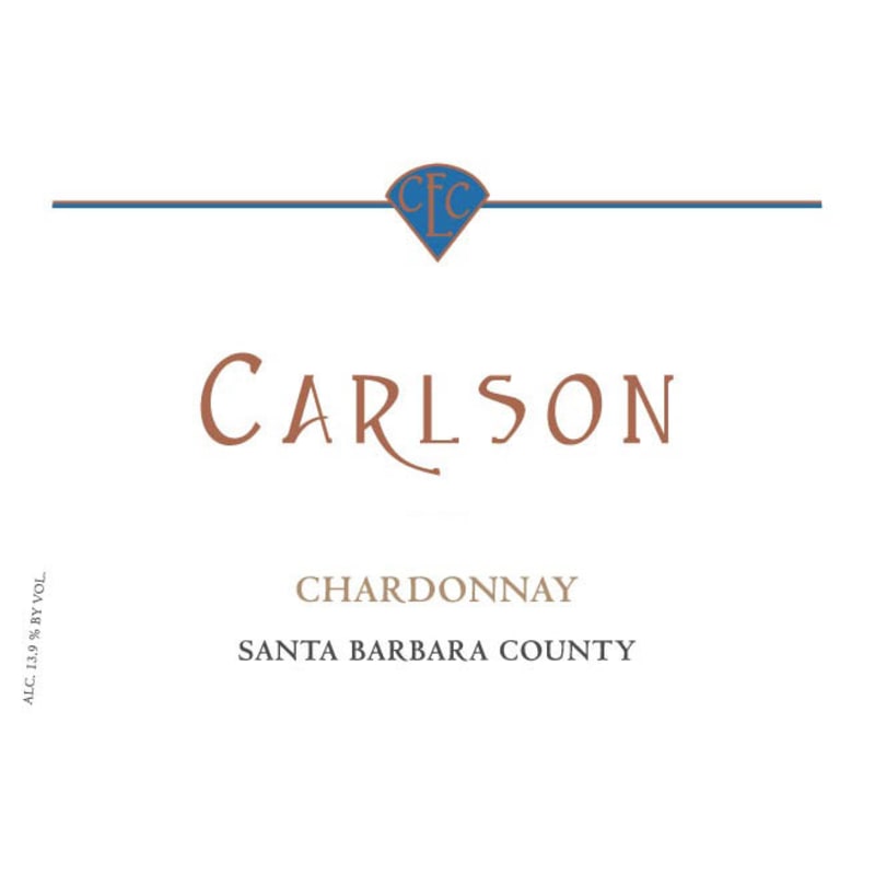 Carlson Chardonnay 2015 Front Label