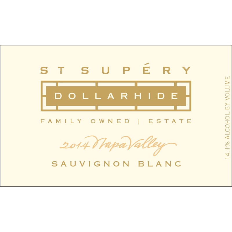 St. Supery Dollarhide Sauvignon Blanc 2014 Front Label