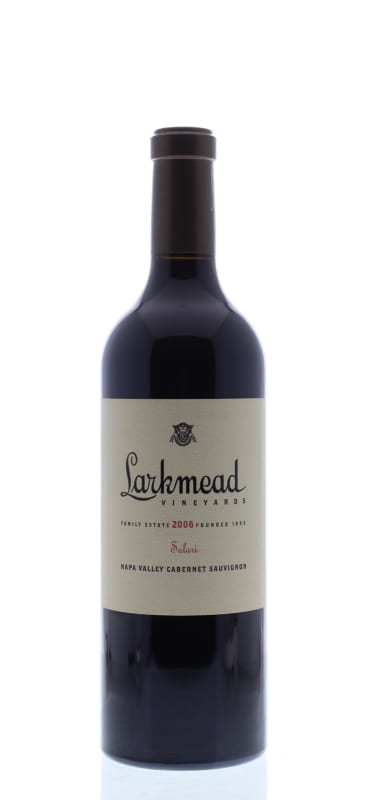 Larkmead Solari Cabernet Sauvignon (bin soiled label) 2006 Front Bottle Shot
