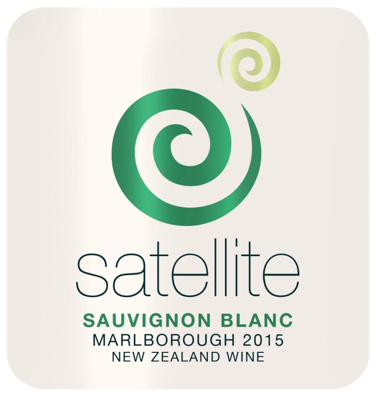 Spy Valley Satellite Sauvignon Blanc 2015 Front Label