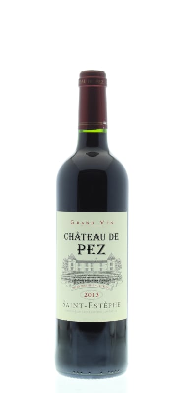 Chateau de Pez 2013 Front Bottle Shot