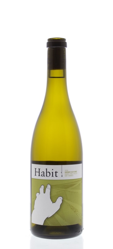 Habit Gruner Veltliner 2014 Front Bottle Shot