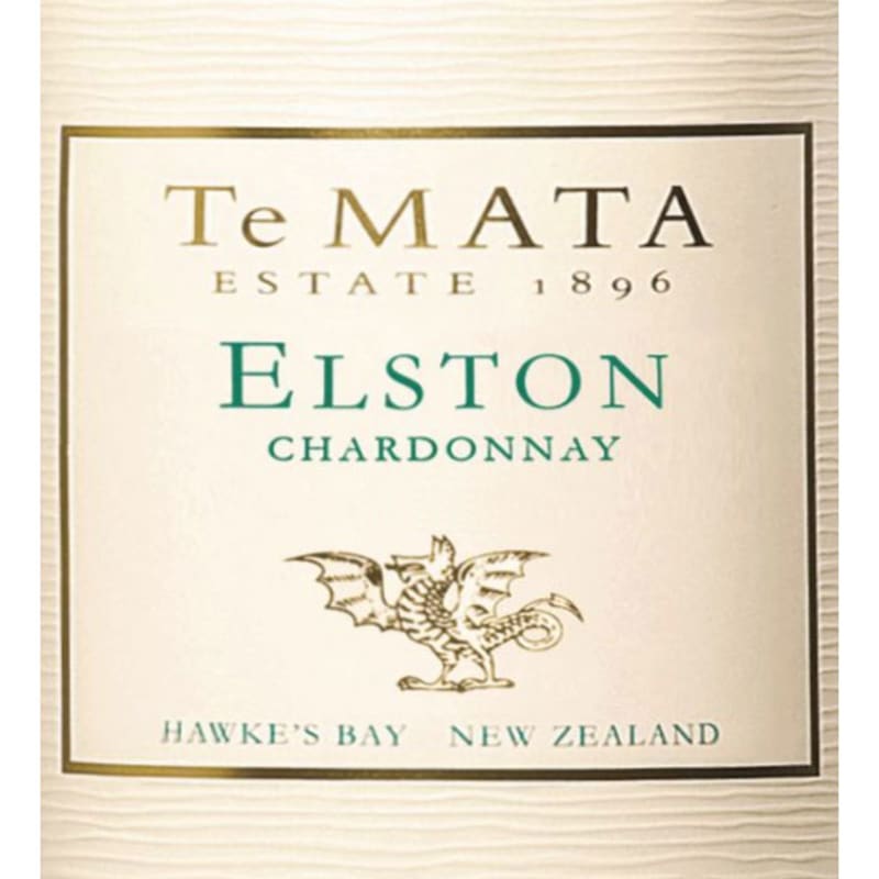 Te Mata Elston Chardonnay 2014 Front Label