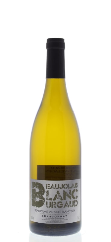 Jean-Marc Burgaud Beaujolais Blanc 2014 Front Bottle Shot