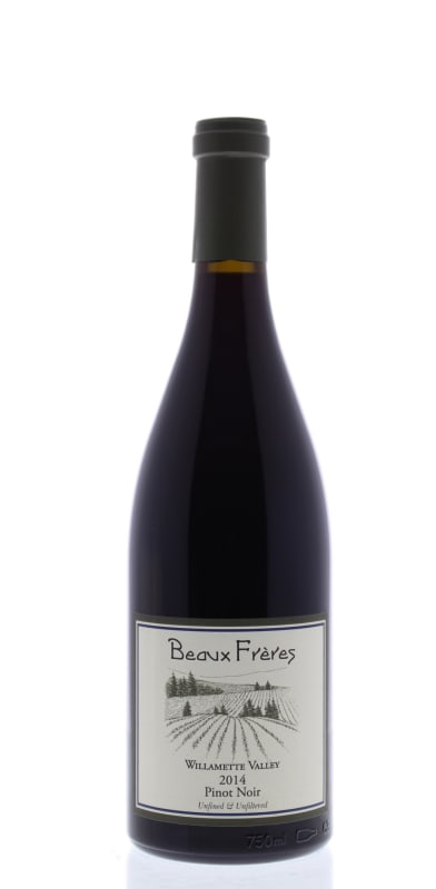 Beaux Freres Willamette Valley Pinot Noir 2014 Front Bottle Shot
