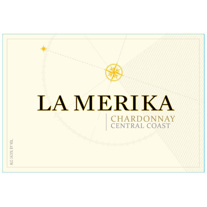 La Merika Chardonnay 2014 Front Label