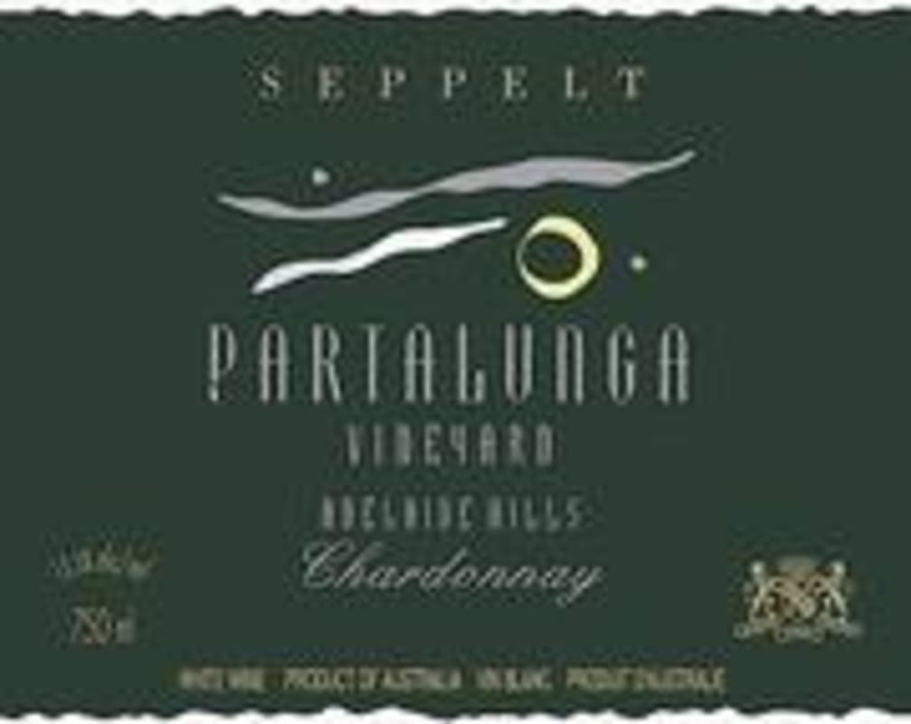 Seppelt Partalunga Chardonnay 1996 Front Label