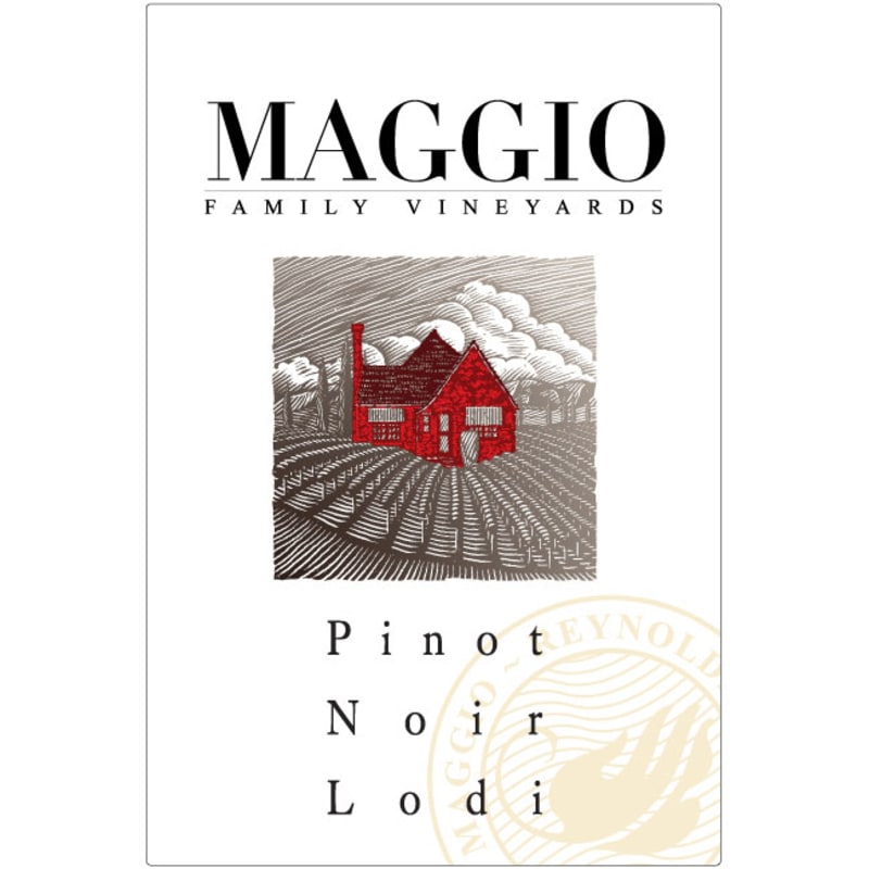 Maggio Family Vineyards Pinot Noir 2014 Front Label