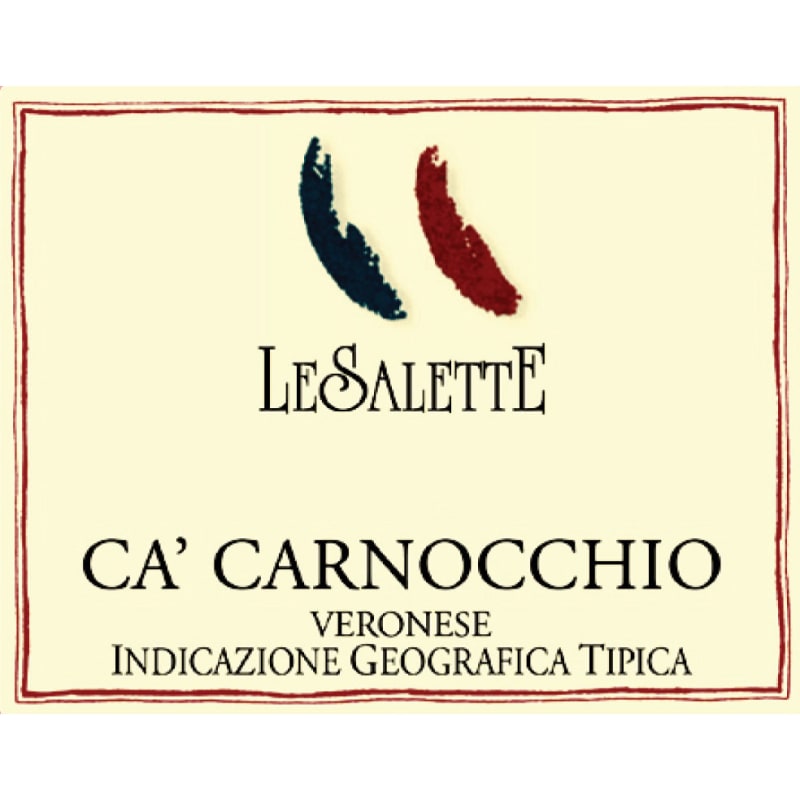 Le Salette Ca' Carnocchio Veronese 2012 Front Label