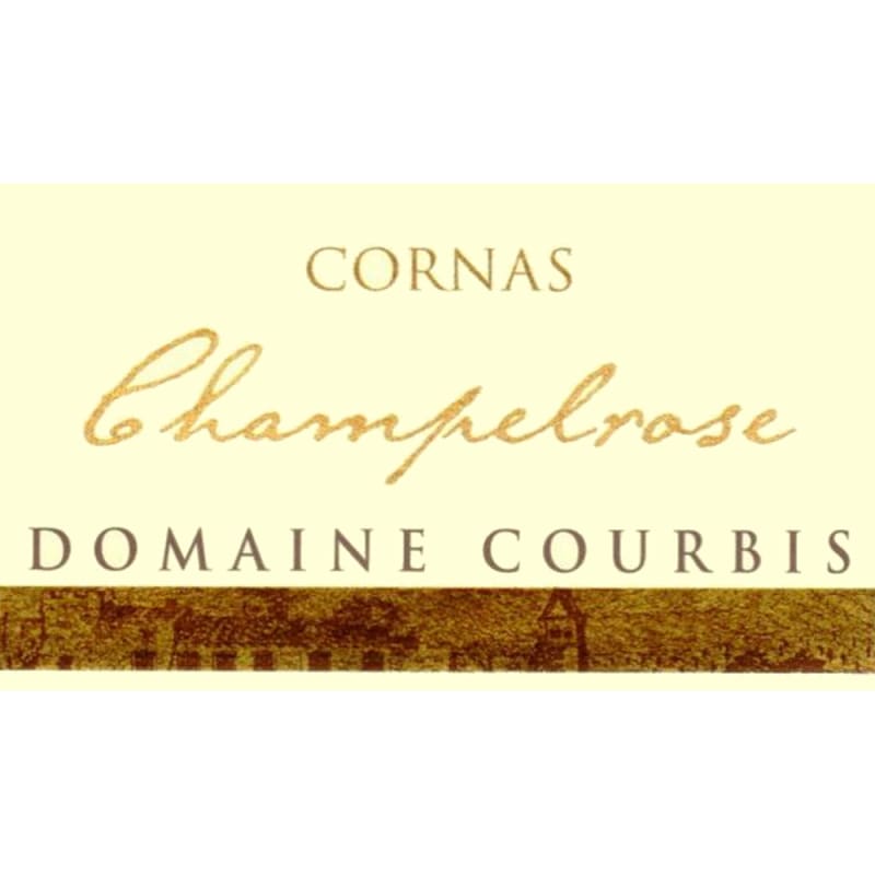 Courbis Cornas Champelrose 2013 Front Label