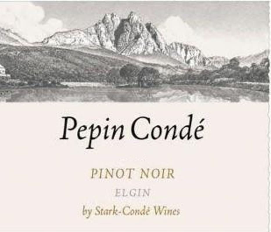 Stark-Conde Pepin Conde Pinot Noir 2014 Front Label