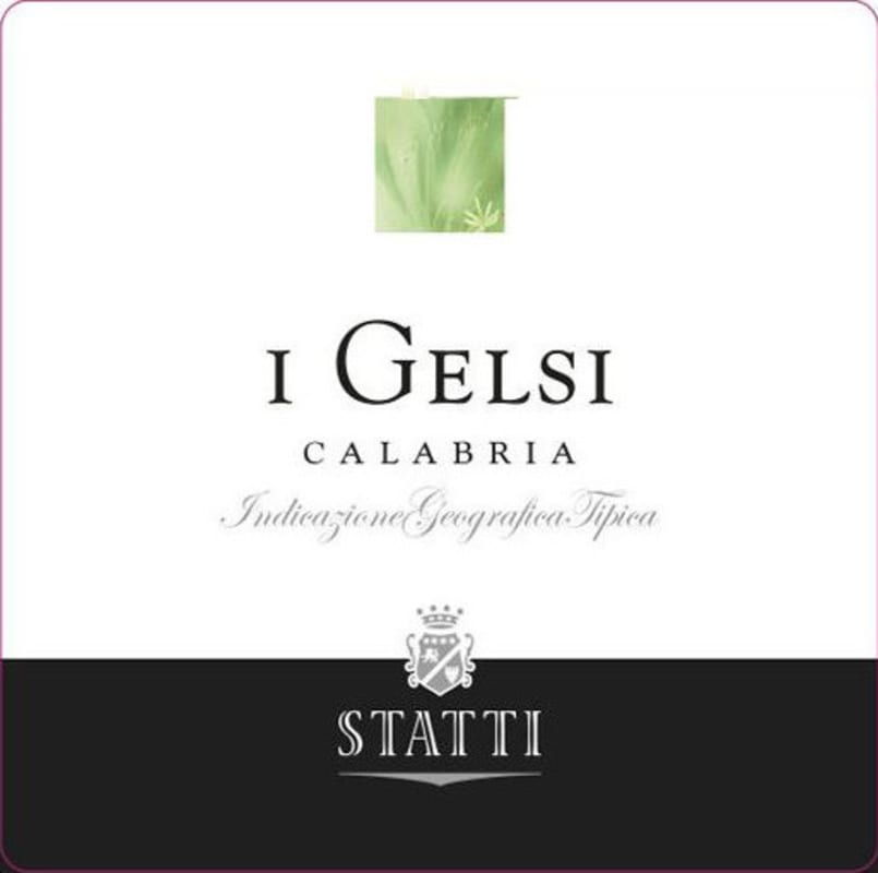 Statti Calabria I Gelsi Bianco 2015 Front Label