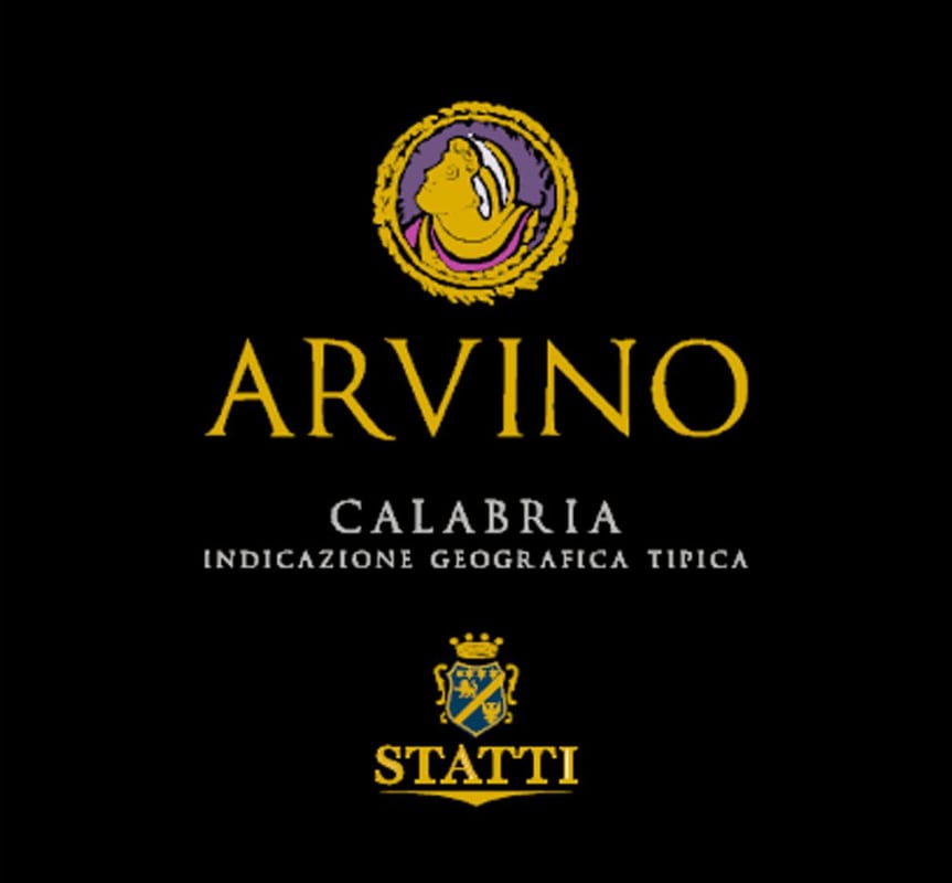 Statti Calabria Arvino Rosso 2009 Front Label