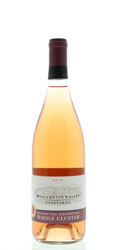 Willamette Valley Vineyards Rose of Pinot Noir 2015 Front Bottle Shot