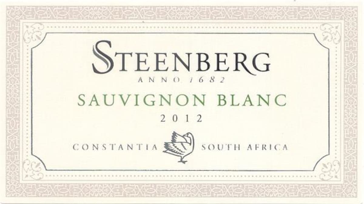 Steenberg Sauvignon Blanc 2012 Front Label