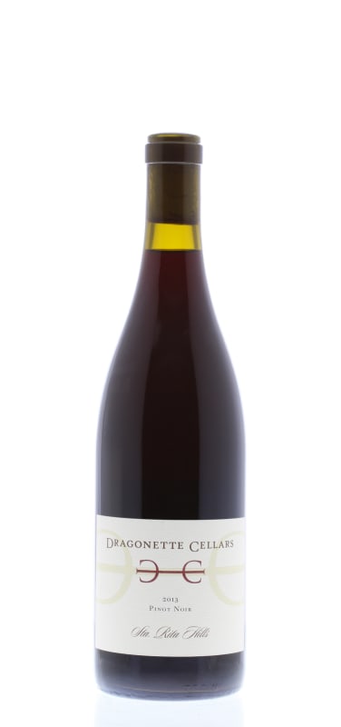 Dragonette Cellars Sta. Rita Hills Pinot Noir 2013 Front Bottle Shot